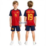   Új 2026-os Lamine Yamal 19 Spanyol válogatott Replika gyerek mez szett
