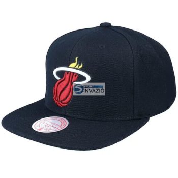 Mitchell & Ness NBA Miami Heat Top Spot Snapback HWC Heat sapka-HHSS2976-MHEYYPPPBLCK