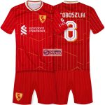   2024/25-ös Liverpool SZOBOSZLAI 8 hazai Replika gyerek mez szett