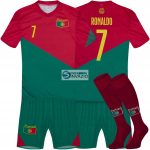   2022 Ronaldo7 Portugál válogatott gyerek mez szett+sportszár