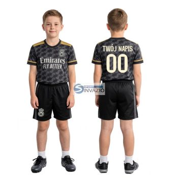 Saját névvel-számmal Real Madrid Replika vendég gyerek mez szett