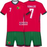  EB 2024-Ronaldo 7 Portugál válogatott Replika gyerek mez szett