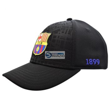 FC Barcelona baseball sapka, keresztpántos, fekete, FCB-5001GEXNNP
