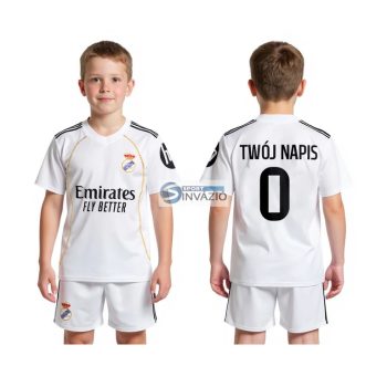 Saját névvel-számmal Real Madrid Replika gyerek mez szett