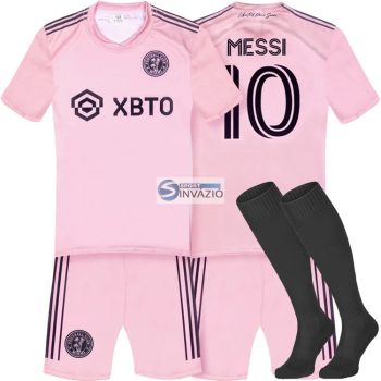 Messi 10 Inter Miami hazai Replika gyerek mez szett+sportszár