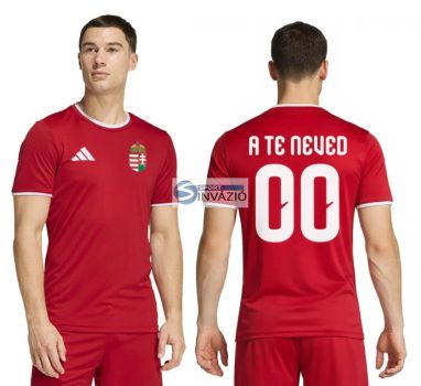 Saját névvel-számmal-Adidas Magyar szurkolói férfi mez