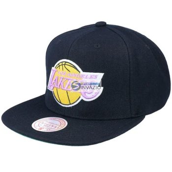 Mitchell & Ness NBA Los Angeles Lakers Top Spot Snapback HWC Lakers sapka-HHSS2976-LALYYPPPBLCK