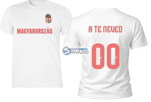 Saját névvel-számmal Magyar szurkolói férfi mez