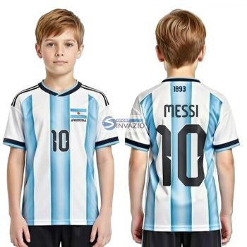 2026-Világbajnokság Messi 10 Argentín válogatott Replika gyerek mez 