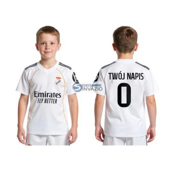 Saját névvel-számmal Real Madrid Replika gyerek mez
