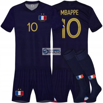 MBAPPE 10 -Francia válogatott gyerek mez szett+sportszár